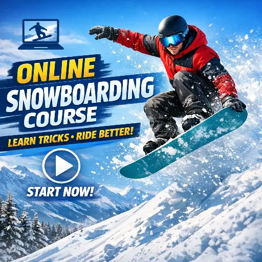 thumbnail for product Snowboarding Tricks and Rails Online Course
